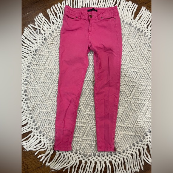 Zara Premium Vintage Pink Skinny Jeans - Picture 3 of 5